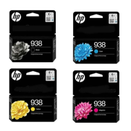 HP 938 Four Color Original Full Set Ink Cartridge